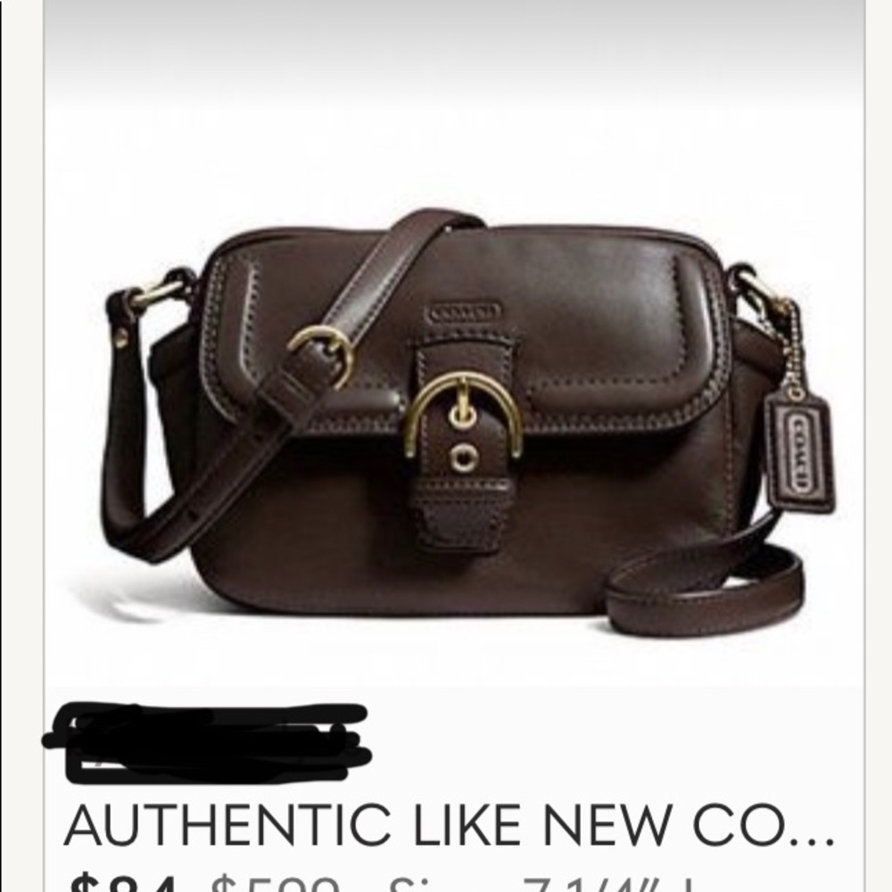 Coach GUC black crossbody. - Picture 6 of 6